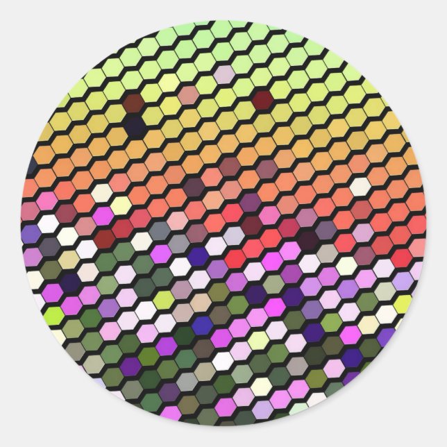 STICKER ROND FLEUR SAUVAGE (Devant)