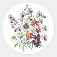 Fleurs de fringes et Fleurs de trompette de velour