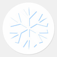 Flocon de neige, blanc