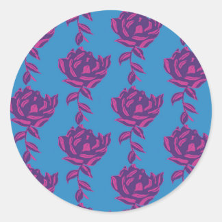 Sticker Rond Flore ordinaire