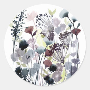 Sticker Rond Florets II