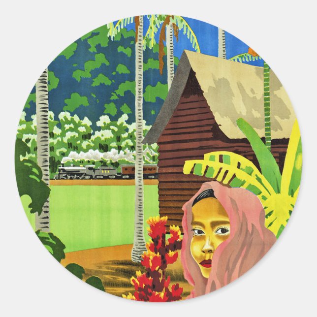 Sticker Rond FMSR Voir Malaisie (Devant)