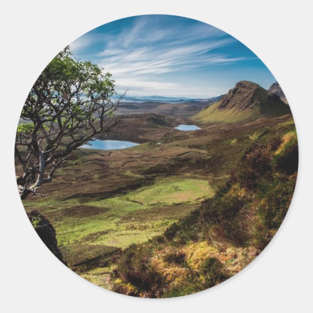 Sticker Rond Follow your dreams ! (Devant)