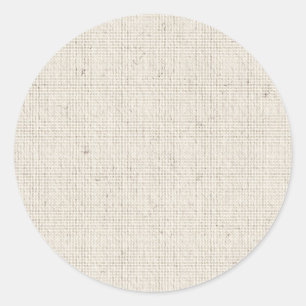 Sticker Rond Fond de toile clair