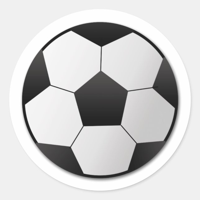 Sticker Rond Football (Devant)