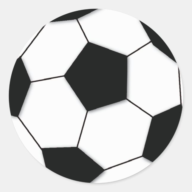 Sticker Rond Football (Devant)