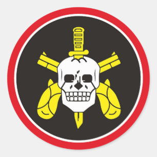 Sticker Rond Force de police spéciale de BOPE Tropa De Elite