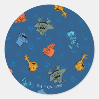 Sticker Rond Foster's Home for Imaginary Friends | Motif amusan