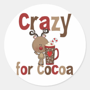 Sticker Rond Fou pour le cacao