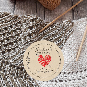 Sticker Rond Fournitures de kits pour petites entreprises perso