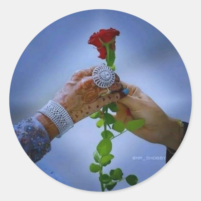 Sticker Rond Fournitures pour fête artisanale Fournitures d'emb (Devant)