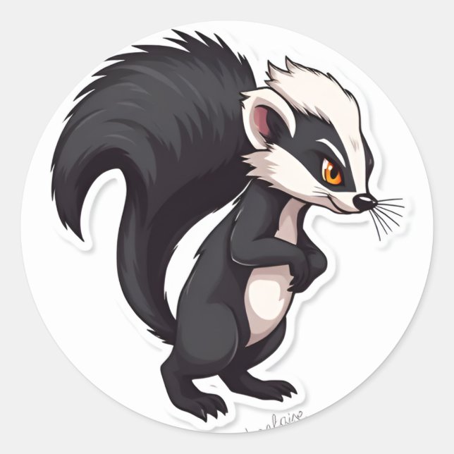 Sticker Rond foutre (Devant)