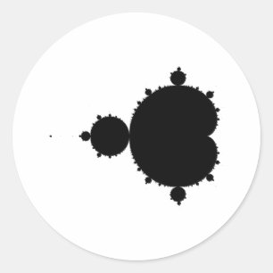 Sticker Rond Fractale