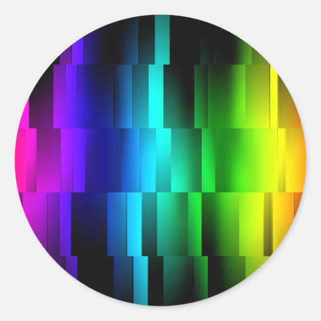 Sticker Rond Fractions de prison (Devant)