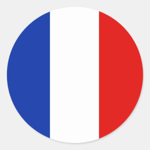 Sticker Rond France, France