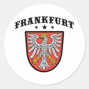 Sticker Rond Francfort