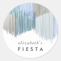 Frange Fiesta Bleue