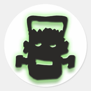 Sticker Rond Frankie terrible