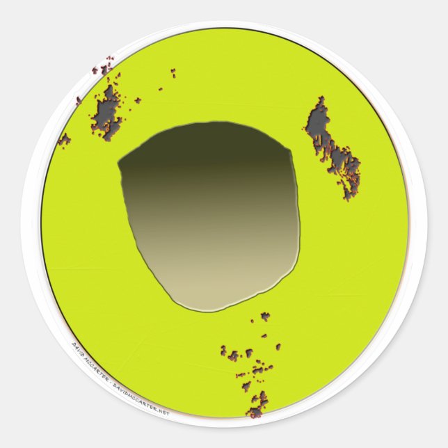 Sticker Rond Frappant (Devant)