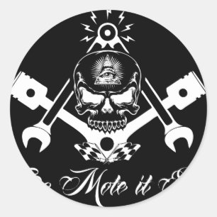 Sticker Rond Freemason-Widows-Sons-Masonic-Hotrod-Logo-20160407