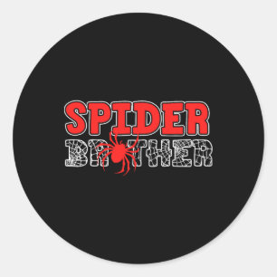 Sticker Rond Frère araignée enfant Spidey Anniversaire appariem