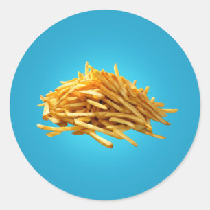 Sticker Rond Fries