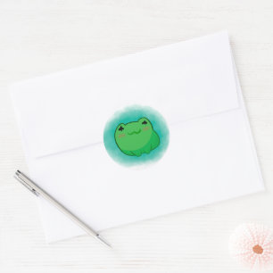 Sticker Rond Froggie