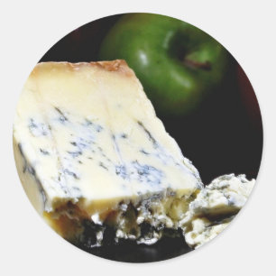 Sticker Rond Fromage bleu de Stilton