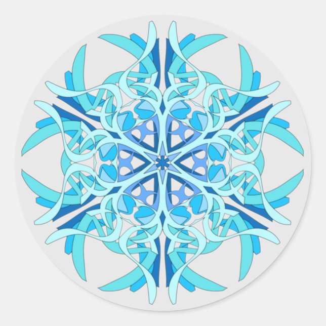 Sticker rond Frozen Twist™ Classic (Devant)
