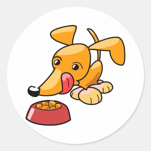 Sticker Rond Fuffy (Devant)