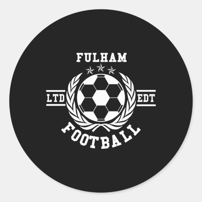Sticker Rond Fulham (Devant)