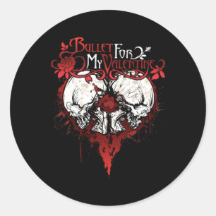 Sticker Rond Fun Bullet My For Valentine - Splated Logo Cadeau