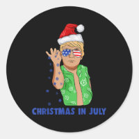 Funky Trump Santa Claus Sel Noël En Juillet Gif