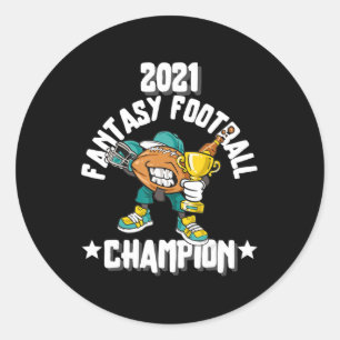 STICKER ROND FUNNY 2021 IMAGINAIRE CHAMPION IMAGINAIRE LEAGU
