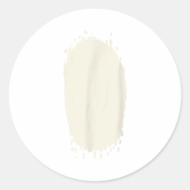 Sticker Rond Funny Animal Lazy Diy Costume Easy Halloween  (Devant)