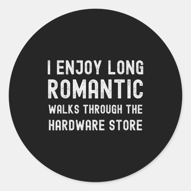 Sticker Rond Funny Dad Shirts Fathers Day Tools Christmas Handy (Devant)