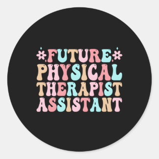 Sticker Rond Futur Assistant Physique À Être Étudiant De Pta
