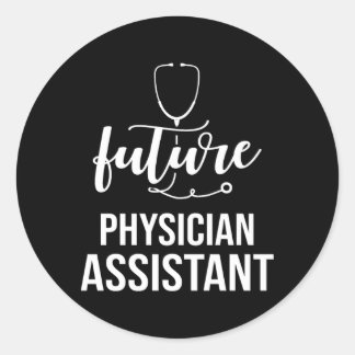 Sticker Rond Futur Médecin adjoint PPA graduation