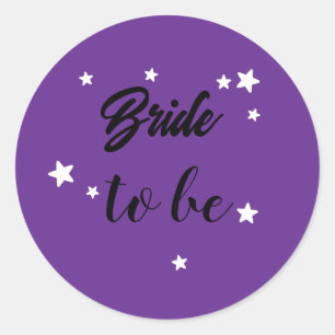 Sticker Rond Future mariée