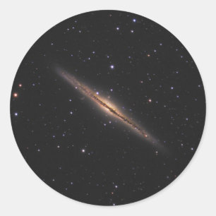 Sticker Rond Galaxie en spirale de la NASA de Caldwell 23