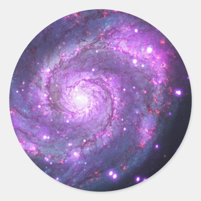 Sticker Rond Galaxie Whirlpool (Devant)