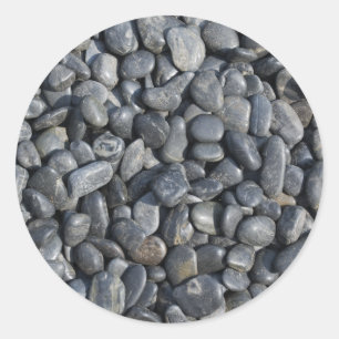 Sticker Rond Galets lisses