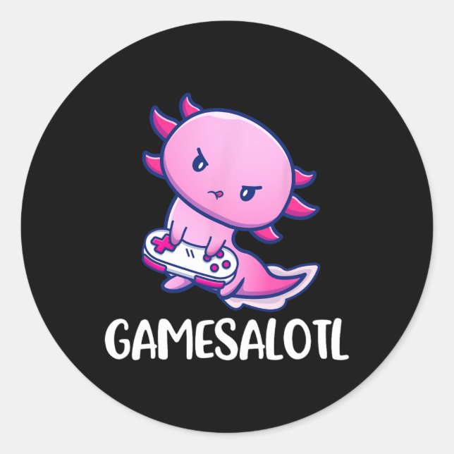 Sticker Rond Game (Devant)