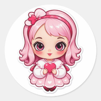 Sticker Rond Game Over? Never Love