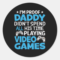 Gamer Art All My Daddy Temps Jouer Jeux