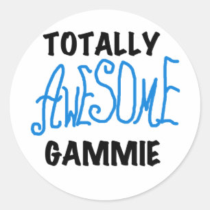Sticker Rond Gamme absolument géniale Tshirts et cadeaux bleus