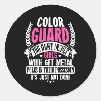 Sticker Rond Garde-Couleur Pour Un Garde-Couleur