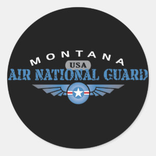 Sticker Rond Garde nationale aérienne du Montana