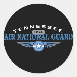 Sticker Rond Garde nationale aérienne du Tennessee