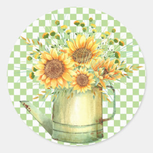 Sticker Rond Garden Watering